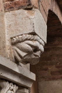 Modena, Ghirlandina Tower, Torresani Hall, east wall
