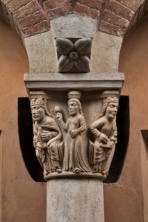 Modena, Ghirlandina Tower, Torresani Hall, east wall