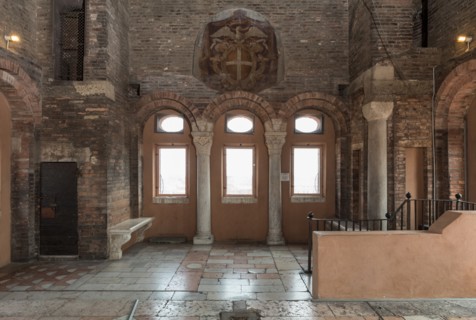 Modena, Ghirlandina Tower, Torresani Hall with works by Campionese Masters, XII - XIII century