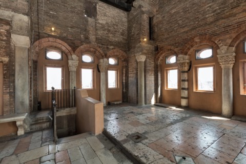 Modena, Ghirlandina Tower, Torresani Hall with works by Campionese Masters, XII - XIII century