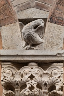 Modena, Ghirlandina Tower, Torresani Hall, south wall