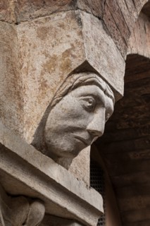 Modena, Ghirlandina Tower, Torresani Hall, north wall