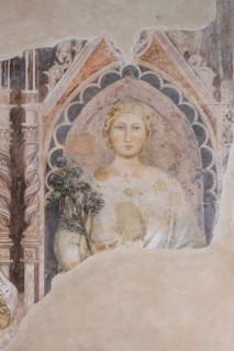 Allegory of the Dialectic. Frescoes by Jacopo di Cione