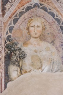 Allegory of the Dialectic. Frescoes by Jacopo di Cione