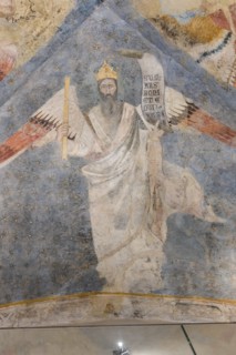 Allegoria del Diritto”. Affreschi di Jacopo di Cione