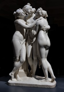 "The three Graces", by Antonio Canova