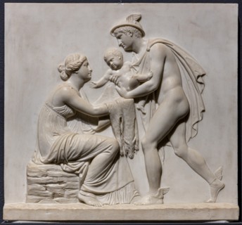 "Mercury brings infant Bacchus to Ino", by Bertel Thorvaldsen