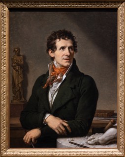 "Antonio Canova", by François - Xavier Fabre