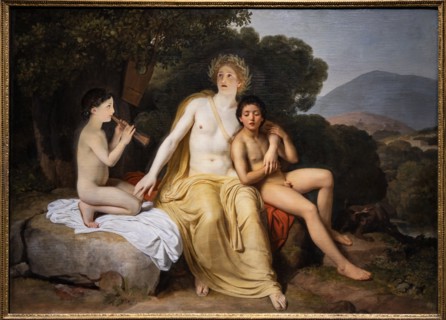 "Apollo, Hyacinthus and Cyparis", by Aleksandr Andreevic Ivanov