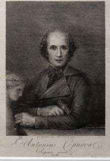 "Antonio Canova", by Giovanni Martino De Boni