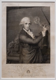 "Antonio Canova", by Giovanni Martino De Boni