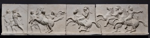 Frieze "The entry of Alexander the Great into Babylon"