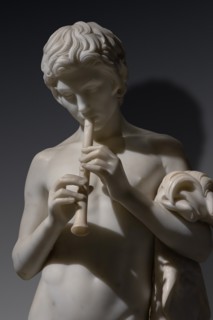 "Faun playing the Flute", by Pietro Tenerani