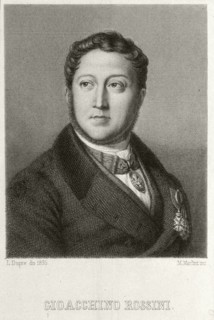 Portrait of Gioacchino Rossini
