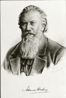 Portrait of Johannes Brahms