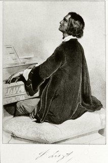 Portrait of Franz Liszt