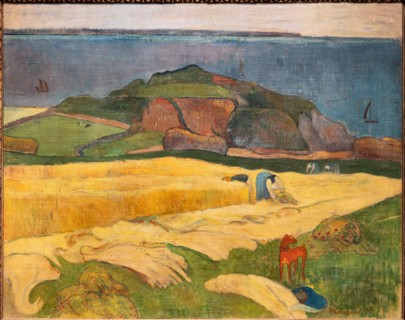 Gauguin, "Harvest: Le Pouldu"