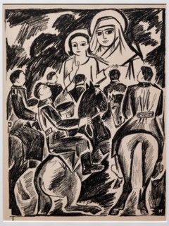Goncharova, "Vision"