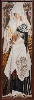 Goncharova, 'Spanish Woman'