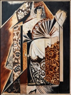 Goncharova, 'Spanish Woman with a Fan'