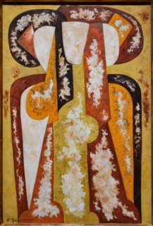 Goncharova, 'Three Young Women'