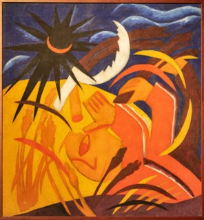 Goncharova, 'Harvest'