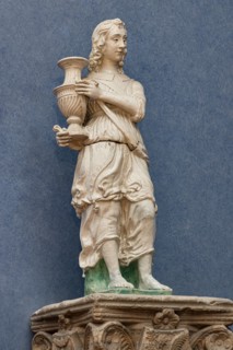 Candelabra holder angel
