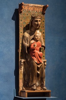 Umbrian master: 'Enthroned Madonna with her Son'