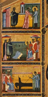 Coppo di Marcovaldo, 'St. Francis altarpiece and twenty stories of his life'