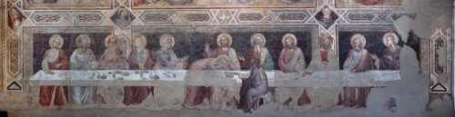 Taddeo Gaddi: 'Tree of Life and Last Supper'