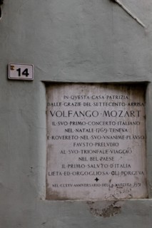 La Casa Mozart à Rovereto