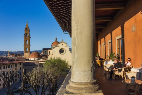 Piazza Santo Spirito, à Florence