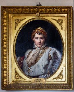 Napoleon Bonaparte's portrait. Copy from Gerard