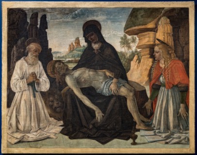 “Pietà tra S. Gerolamo e S. Maria Maddalena"
