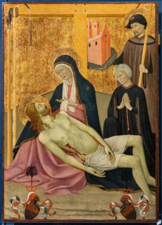 “Pietà con S. Sinibaldo e il committente Peter Volckamer"