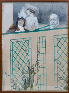 “Ritratto di Tito Ricordi e Donna Franca Florio"