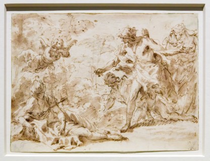 "Mort de Coronis" de Sebastiano Ricci