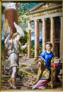 “Annunciation”, by Girolamo Mazzola Bedoli