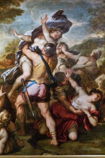 “Il ratto delle Sabine”, di Luca Giordano