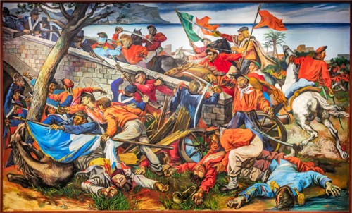 “La battaglia di ponte dell’Ammiraglio”, di Renato Guttuso
