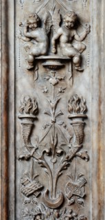 Façade extérieure de la Libreria Piccolomini à Sienne