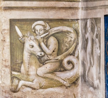Fresque du mur nord-est de la Libreria Piccolomini à Sienne