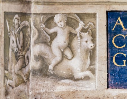 Fresque du mur nord-est de la Libreria Piccolomini à Sienne