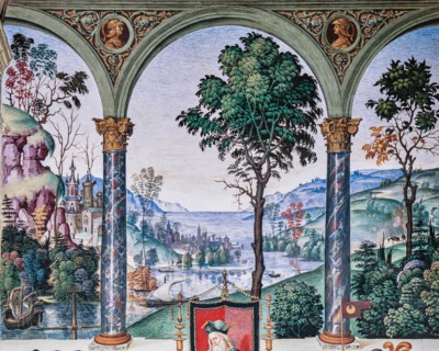 Fresque du mur nord-est de la Libreria Piccolomini à Sienne