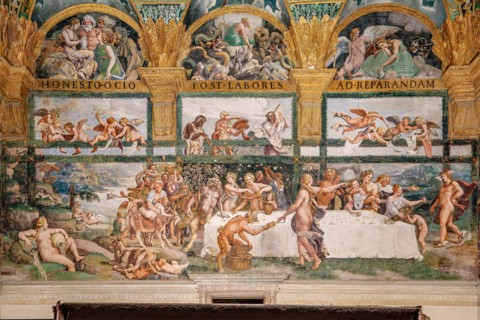 Sala di Psiche in the Palazzo Te in Mantua
