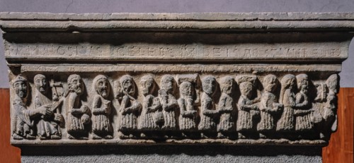 Haut-relief du musée du Château des Sforza à Milan