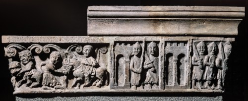 Haut-relief du musée du Château des Sforza à Milan