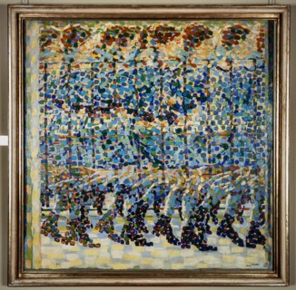 Balla, "Child running on the balcony"