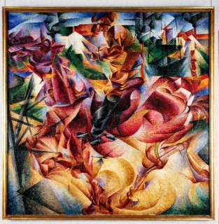 Boccioni, "Elasticity"