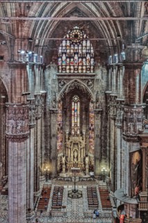 Dôme de Milan : chapelle de la Madone de l'Arbre